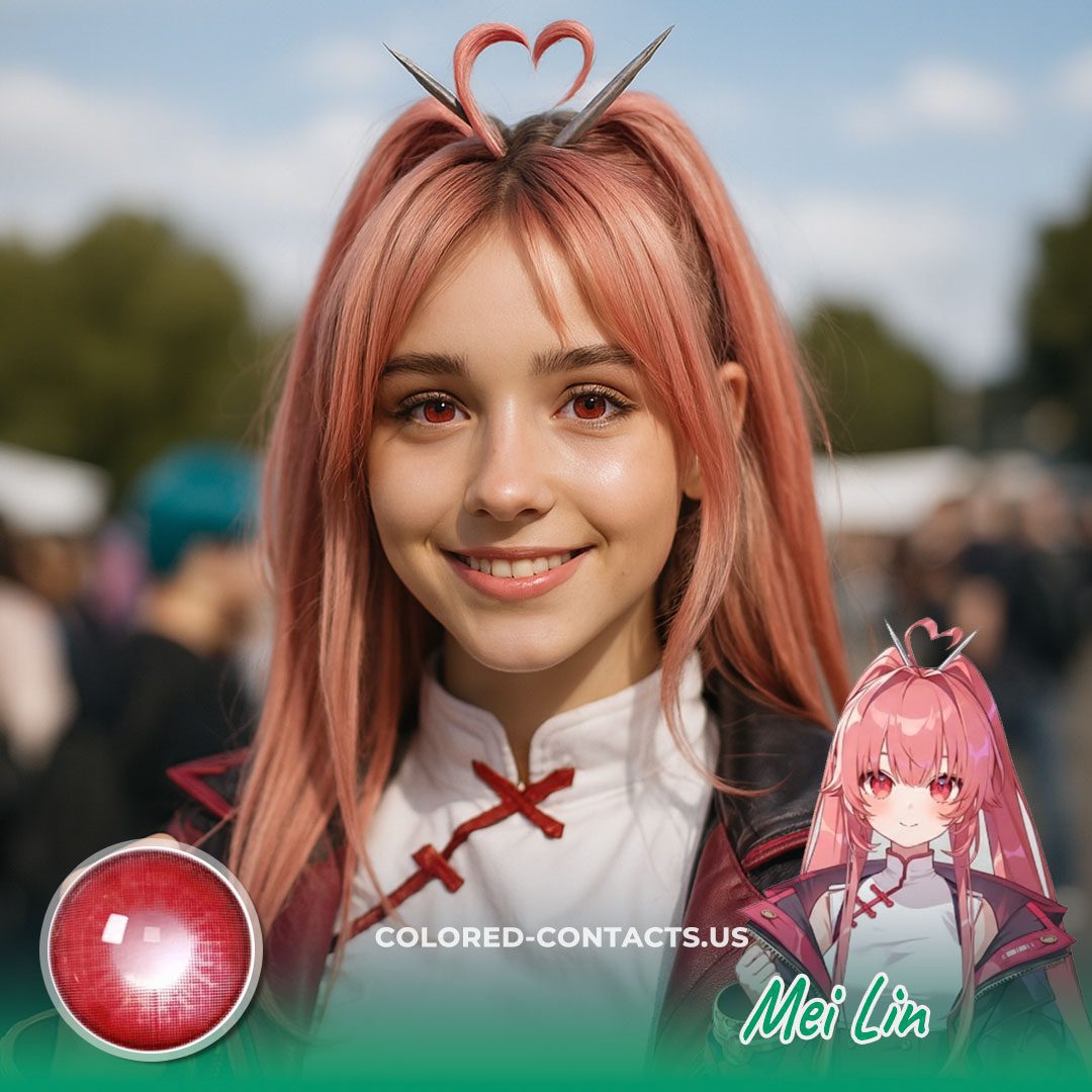 CZN: Mei Lin Cosplay Contact Lenses - image 1