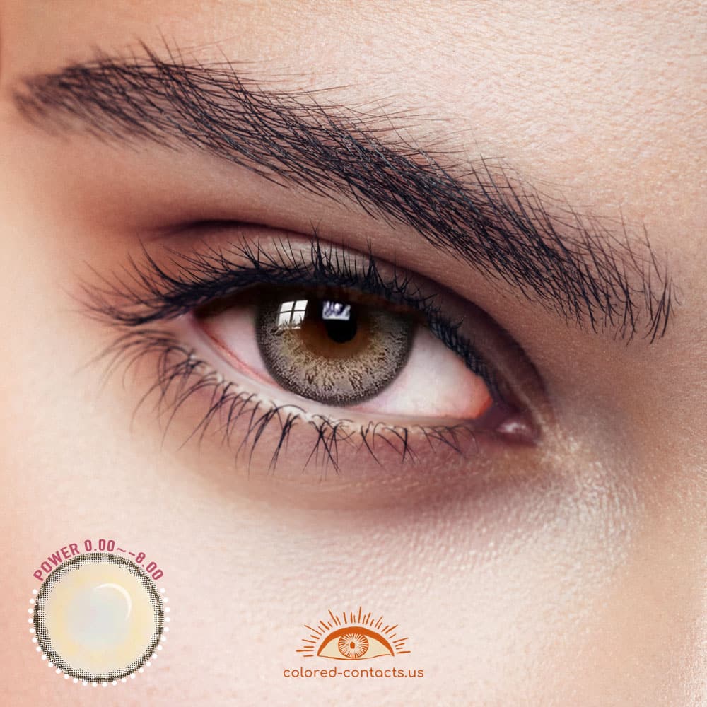 Mellow Brown Colored Contacts - image 1