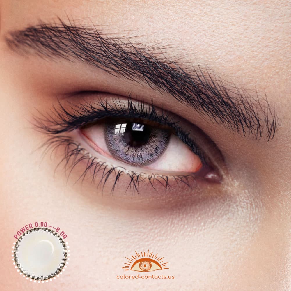 Mellow Grey Colored Contacts - image 1