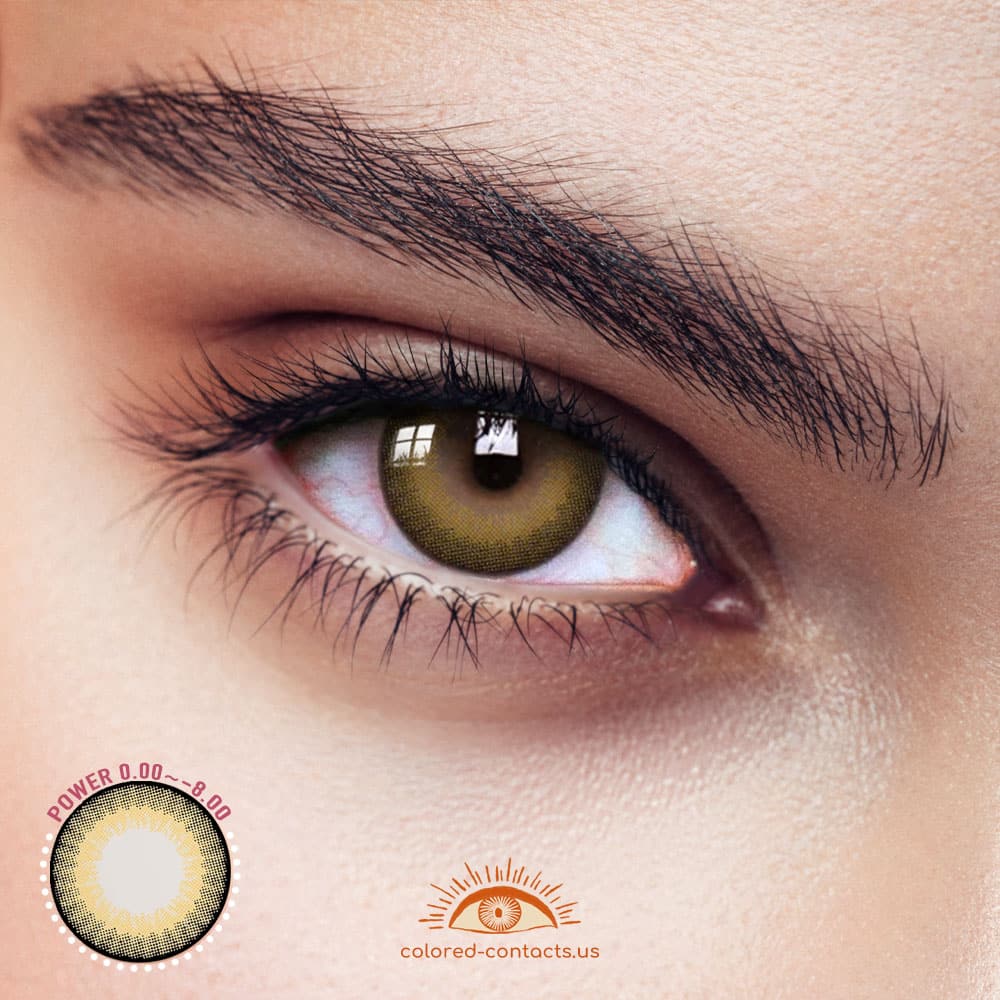 Menigo Brown Colored Contacts - image 1