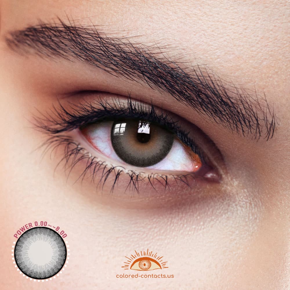 Menigo Grey Colored Contacts - image 1