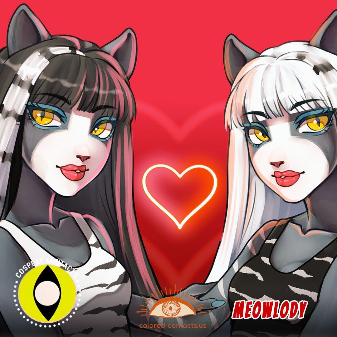 Monster High : Purrsephone Cosplay Contact Lenses - image 1
