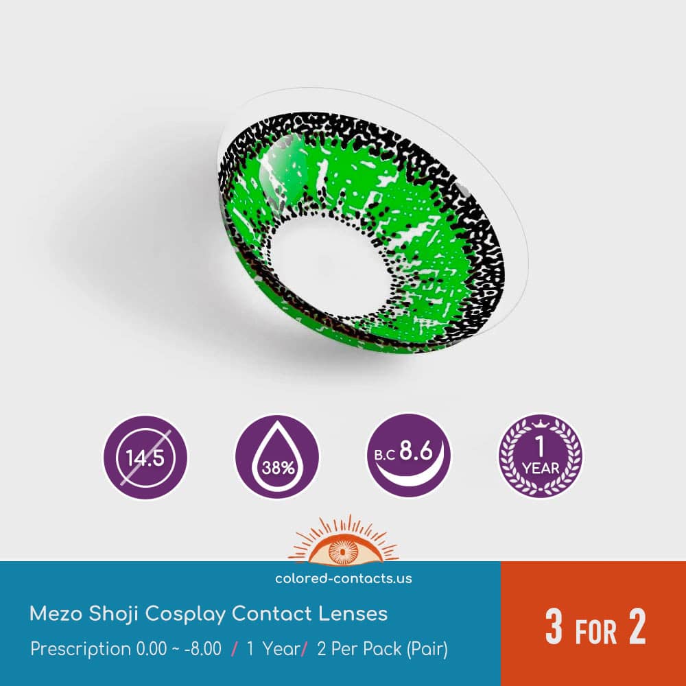 Mezo Shoji Cosplay Contact Lenses - thumbnail 3