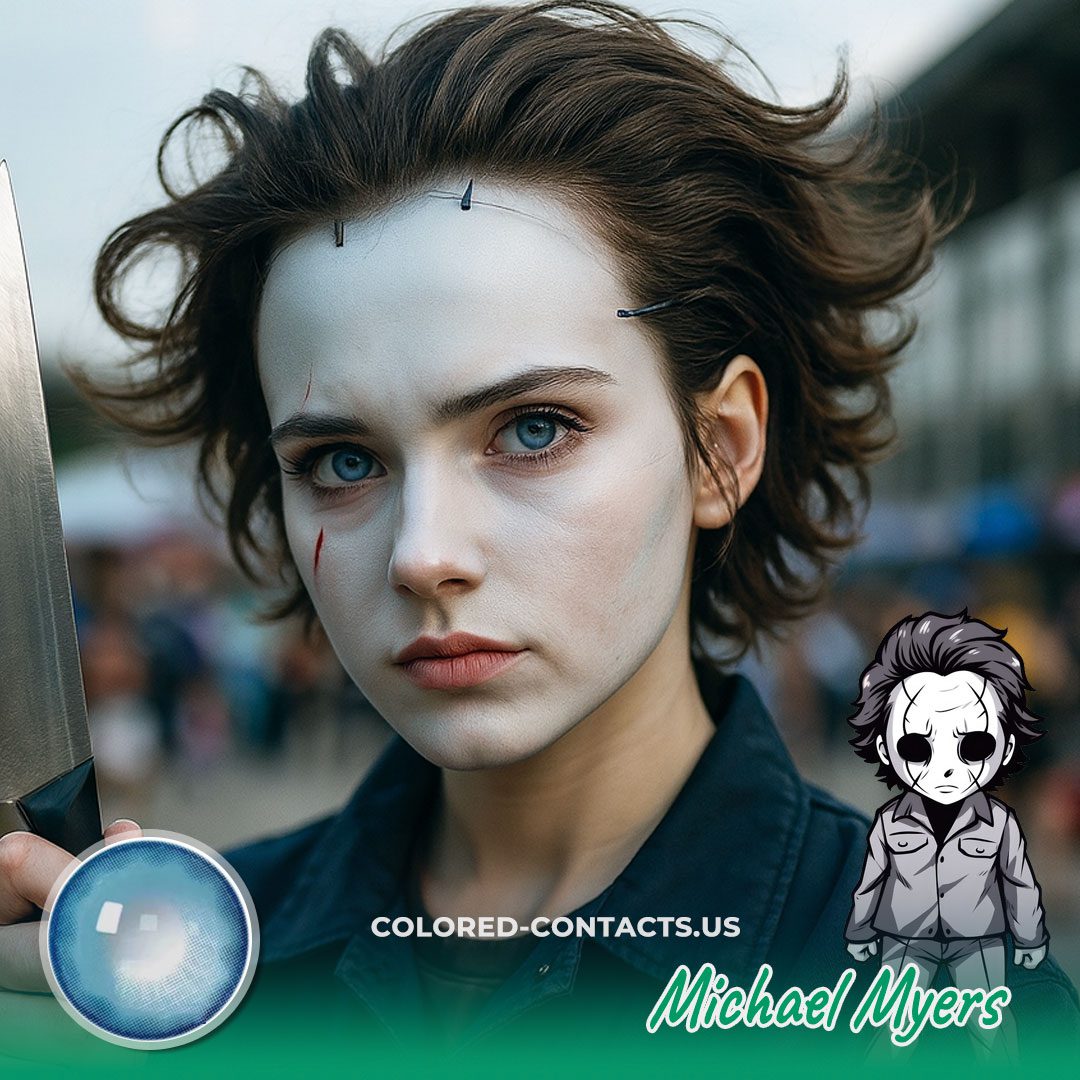 Michael Myers Cosplay Contact Lenses - image 1