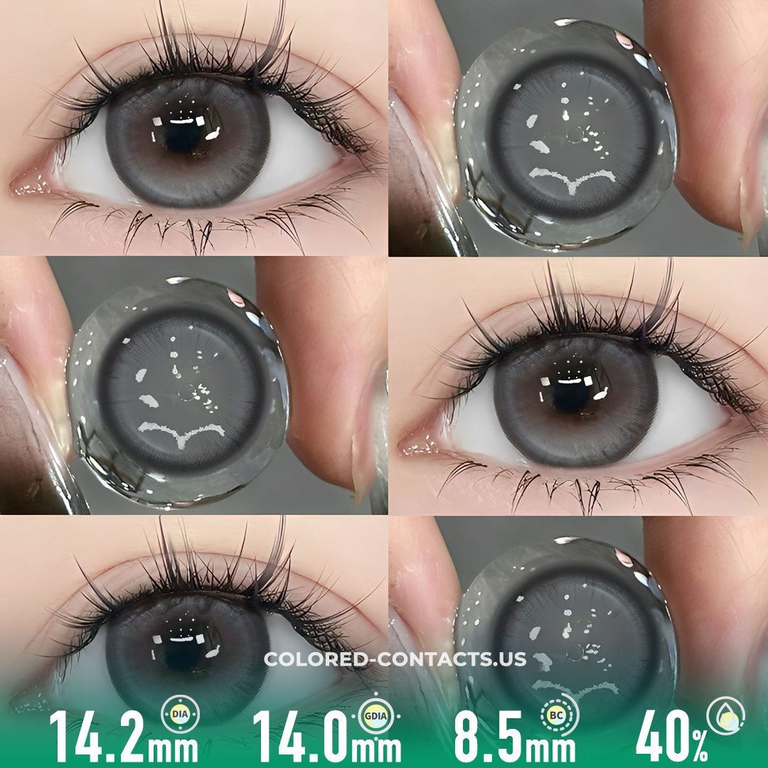 Midnight Shadow Gray Contact Lenses - image 1