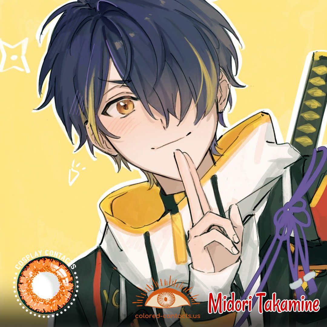 Midori Takamine Cosplay Contact Lenses - image 1