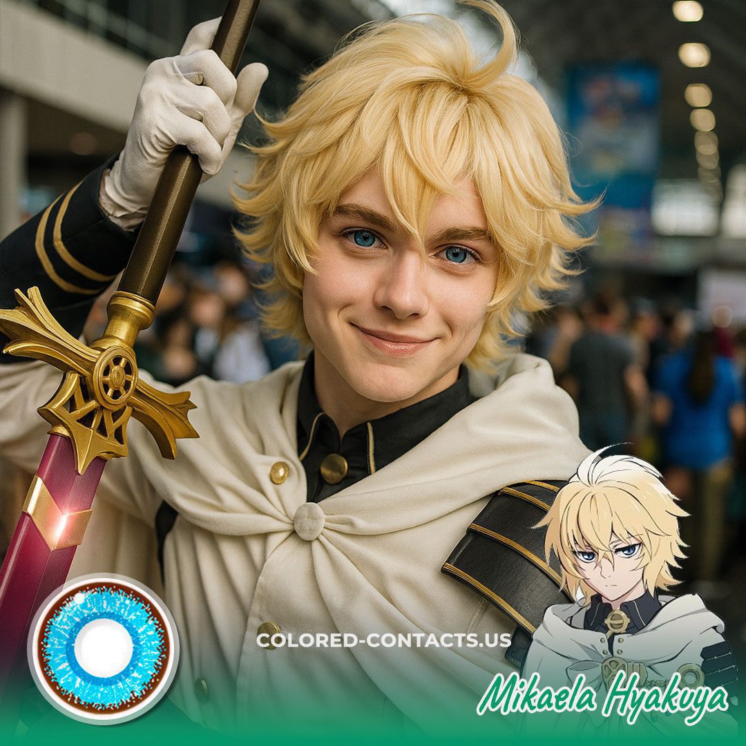 Mikaela Hyakuya Cosplay Contact Lenses - image 1