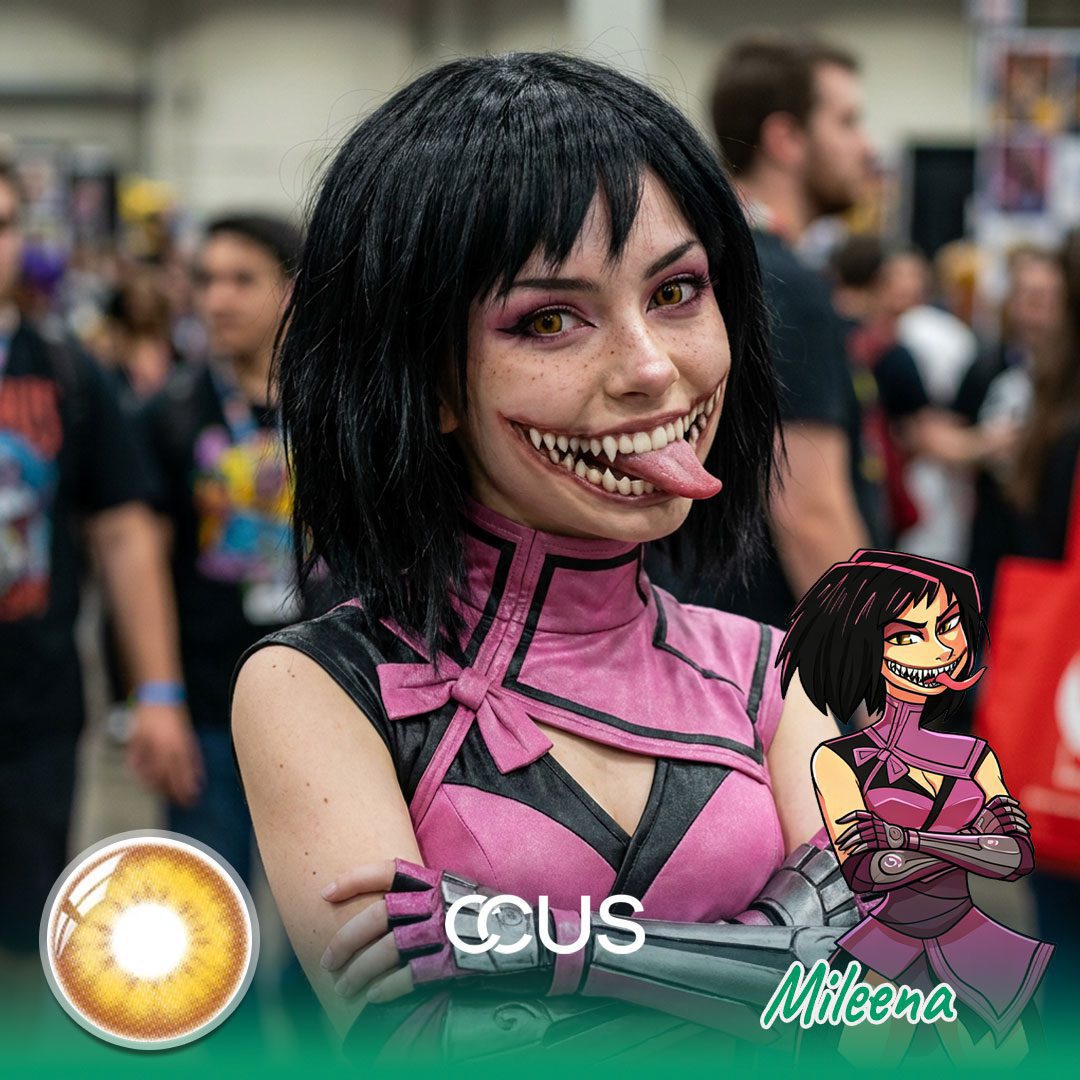 Mortal Kombat : Mileena Cosplay Contact Lenses - image 1