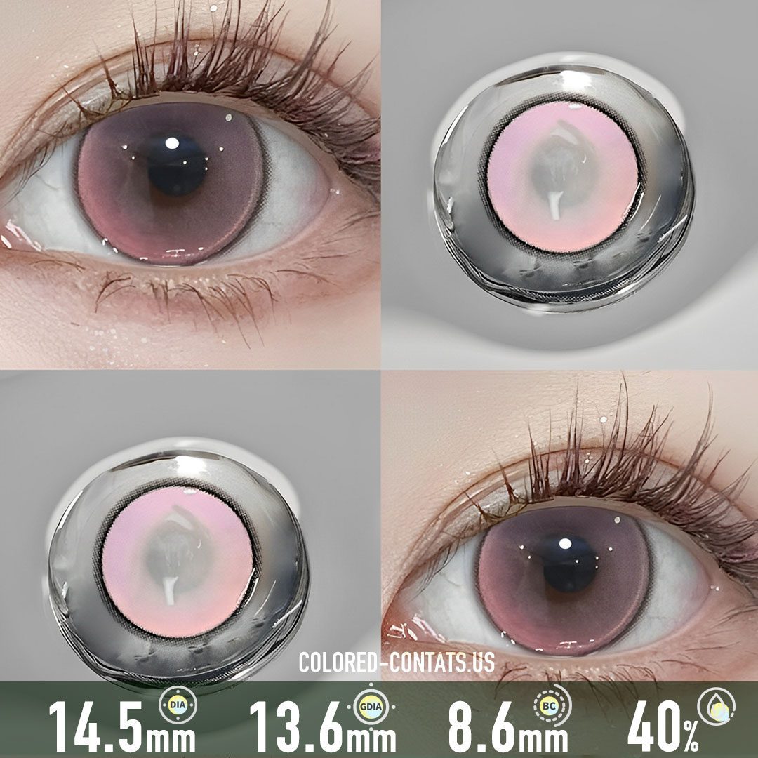 Milky Way Dream Pink Contact Lenses - image 1