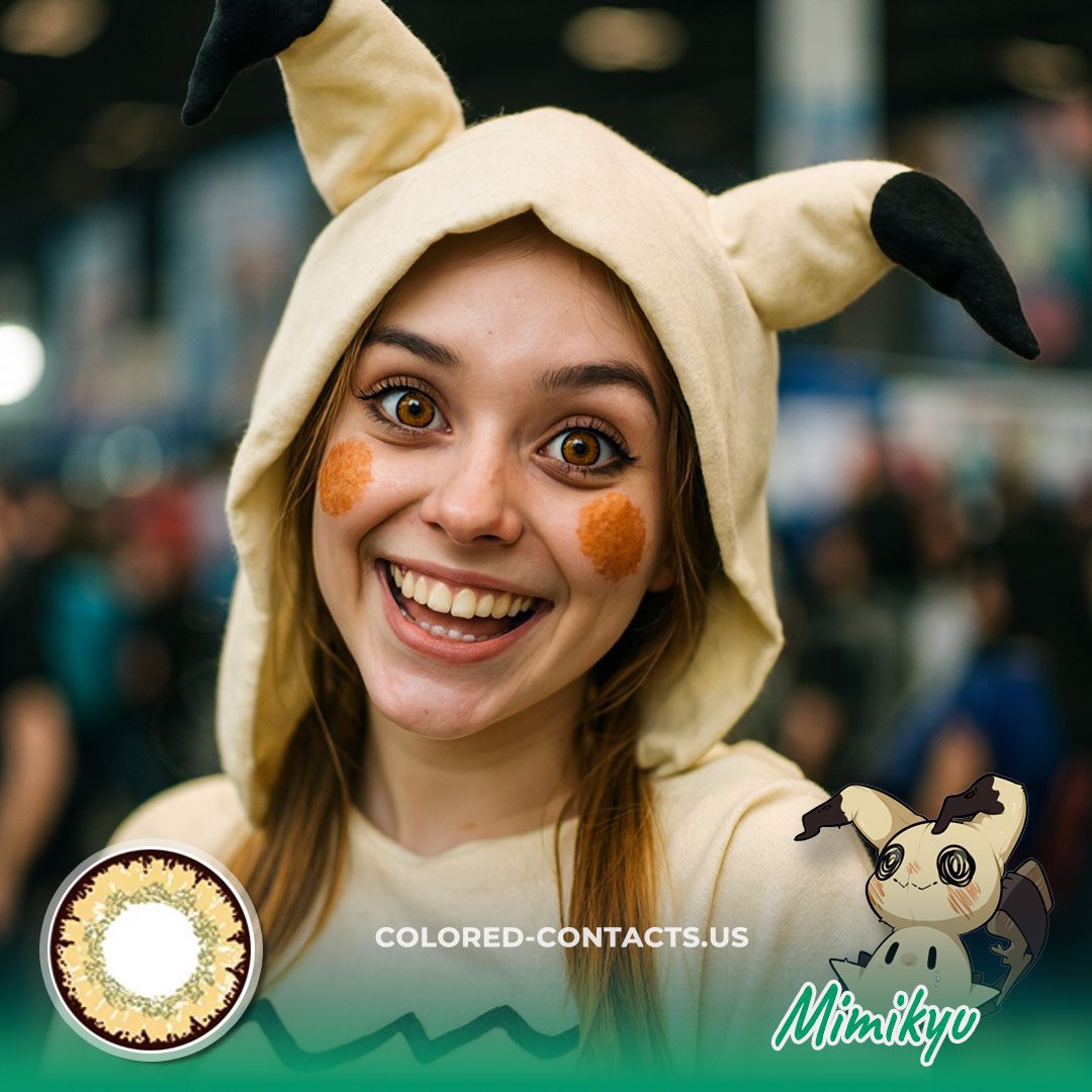 Mimikyu Cosplay Contact Lenses - image 1