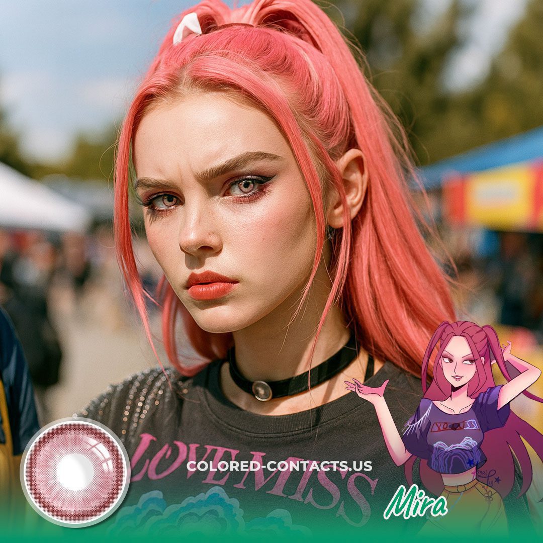 KPop: Mira Cosplay Contact Lenses - image 1