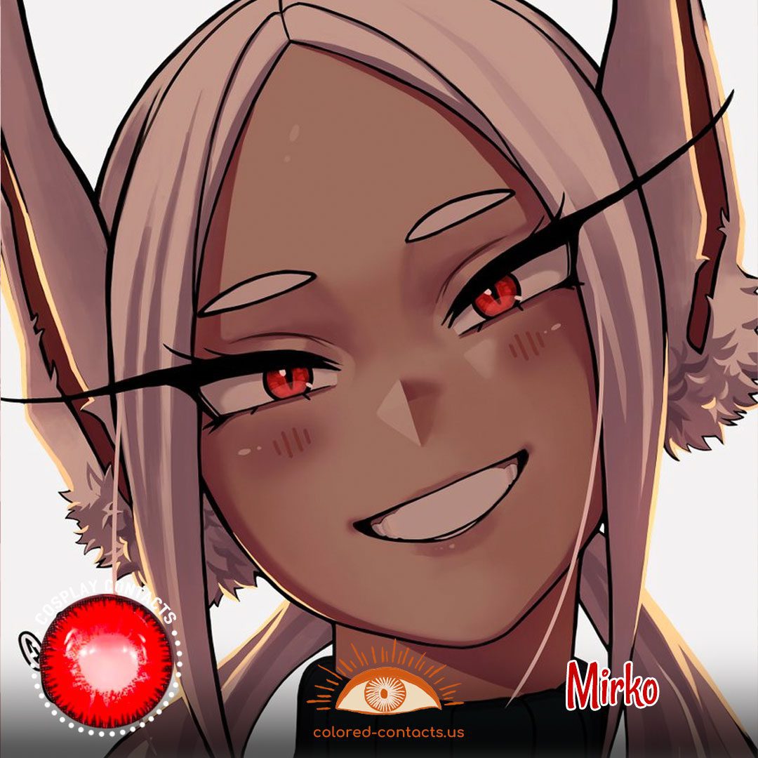 Mirko Cosplay Contact Lenses - image 1