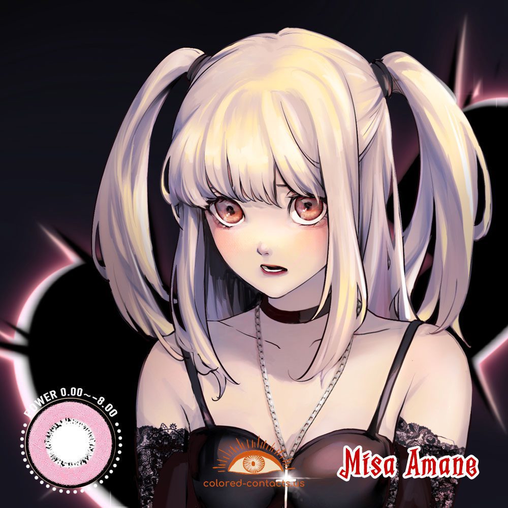 Misa Amane Cosplay Contact Lenses - image 1