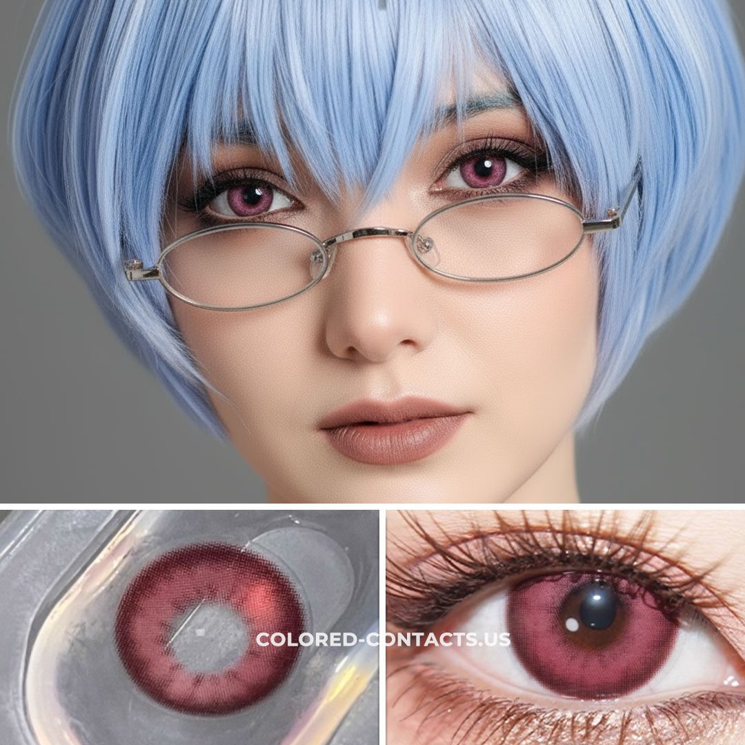 Missing Berry Pink Colored Contacts | 4-Lens Pack - thumbnail 2
