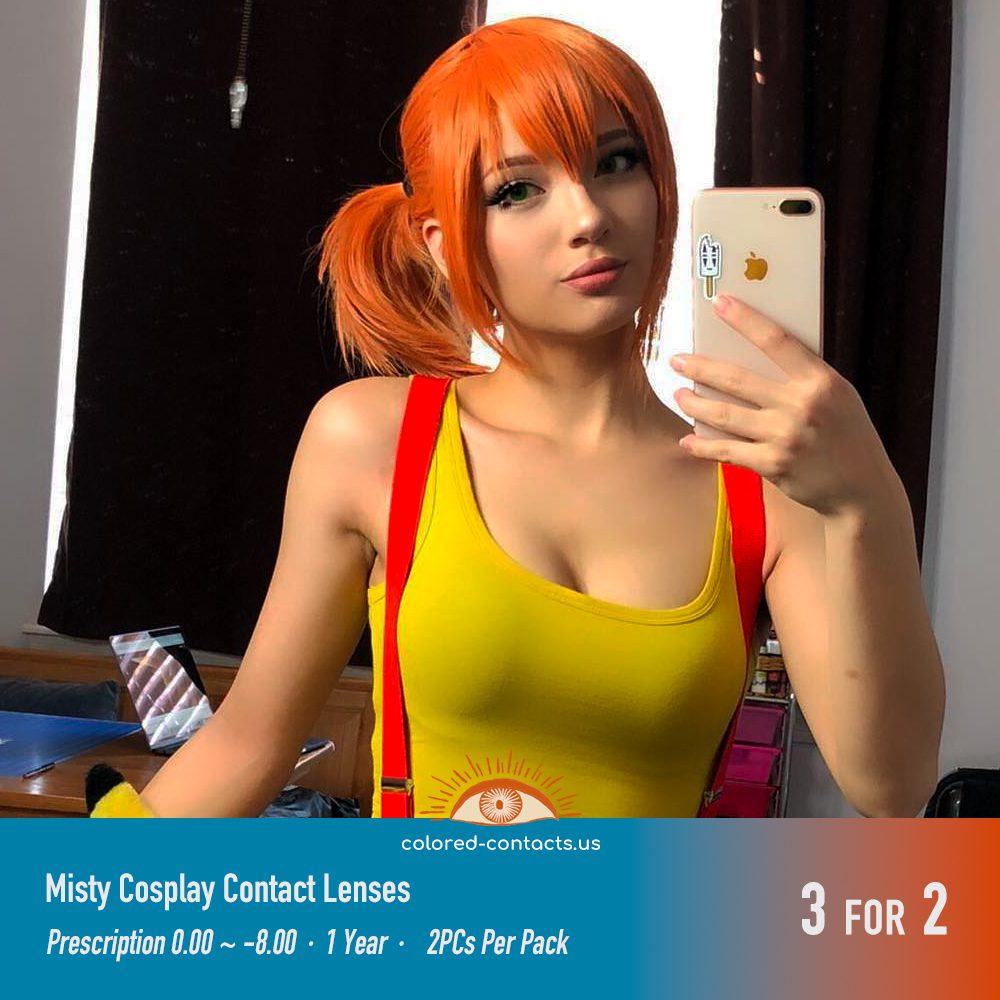 Misty Cosplay Contact Lenses - thumbnail 3