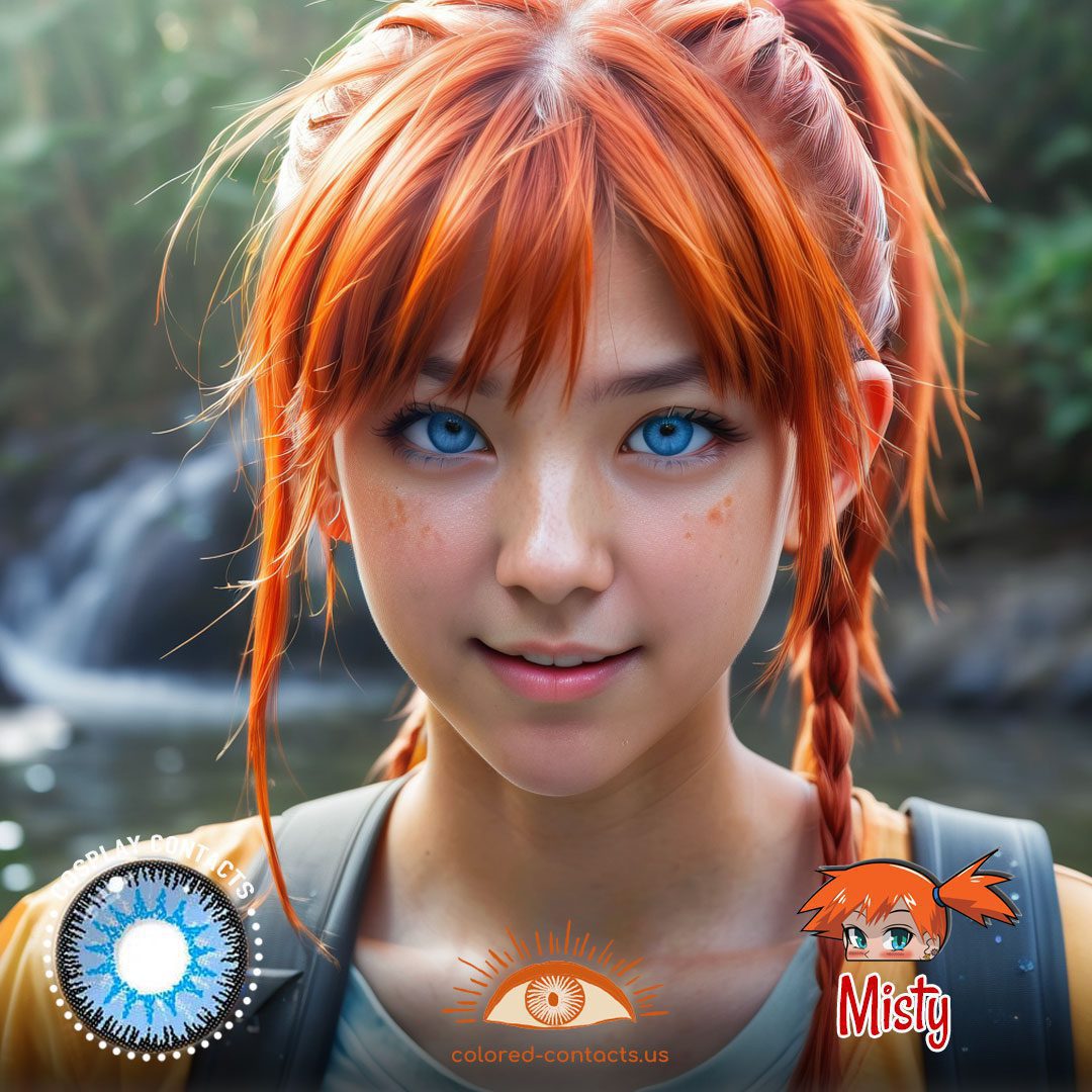 Misty Cosplay Contact Lenses - image 1