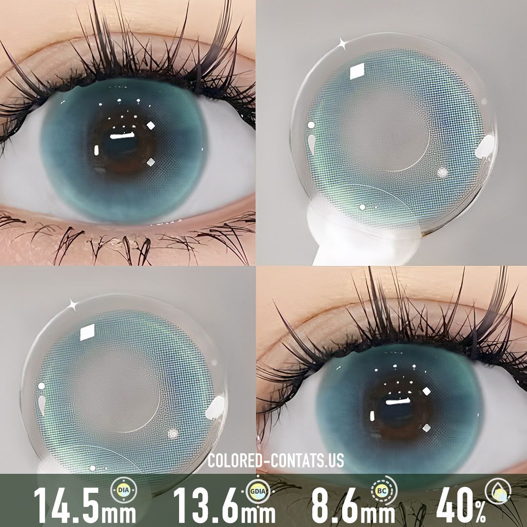 Misty Highland Turquoise Contact Lenses - image 1