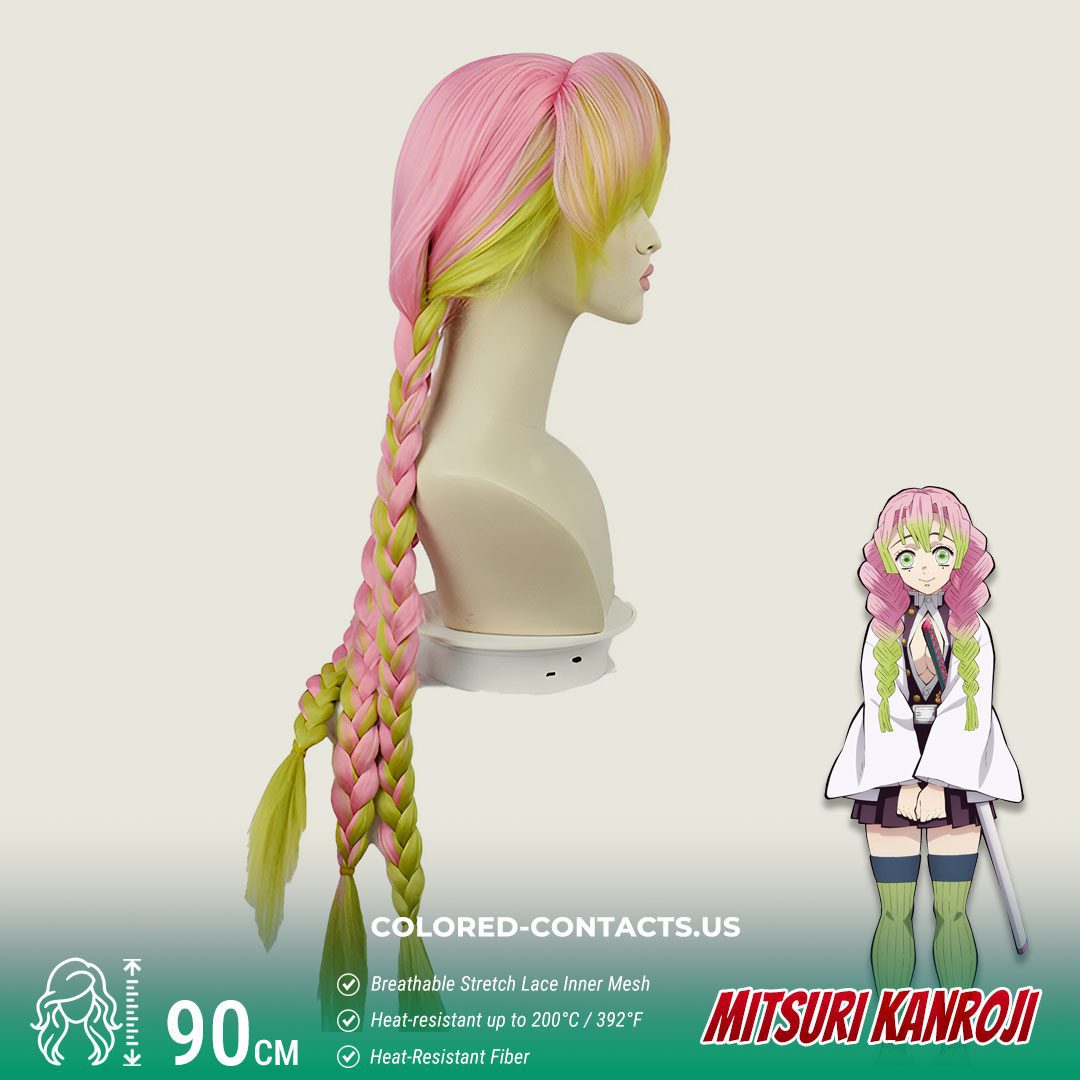Mitsuri Kanroji Cosplay Wig - thumbnail 2