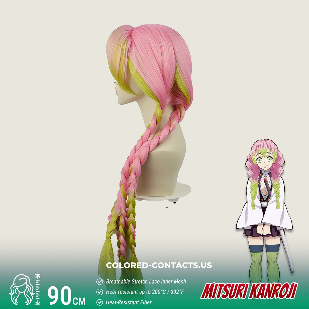 Mitsuri Kanroji Cosplay Wig - thumbnail 3