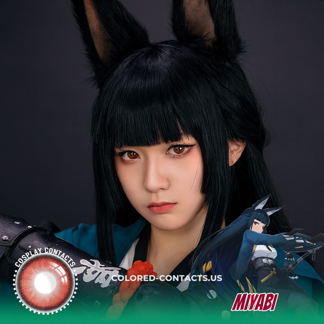 ZZZ Miyabi Cosplay Contact Lenses - image 1