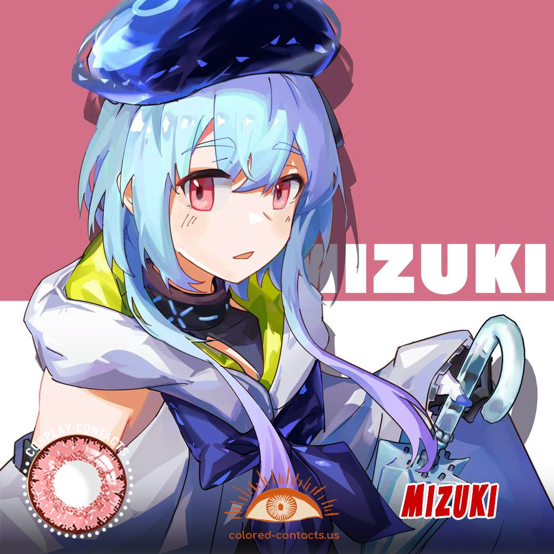 Arknights : Mizuki Cosplay Contact Lenses - image 1