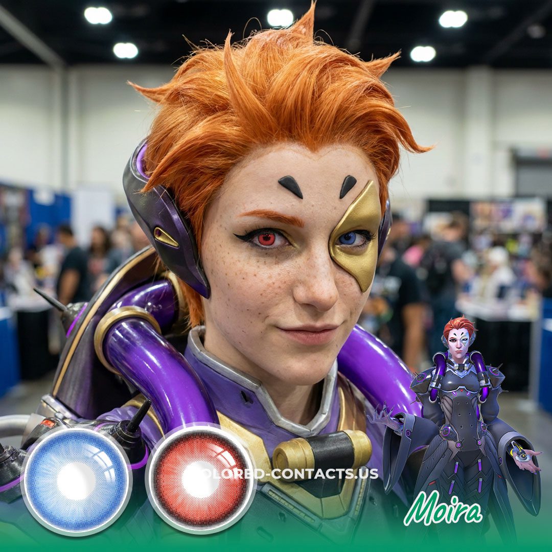 Overwatch Moira Cosplay Contact Lenses - image 1