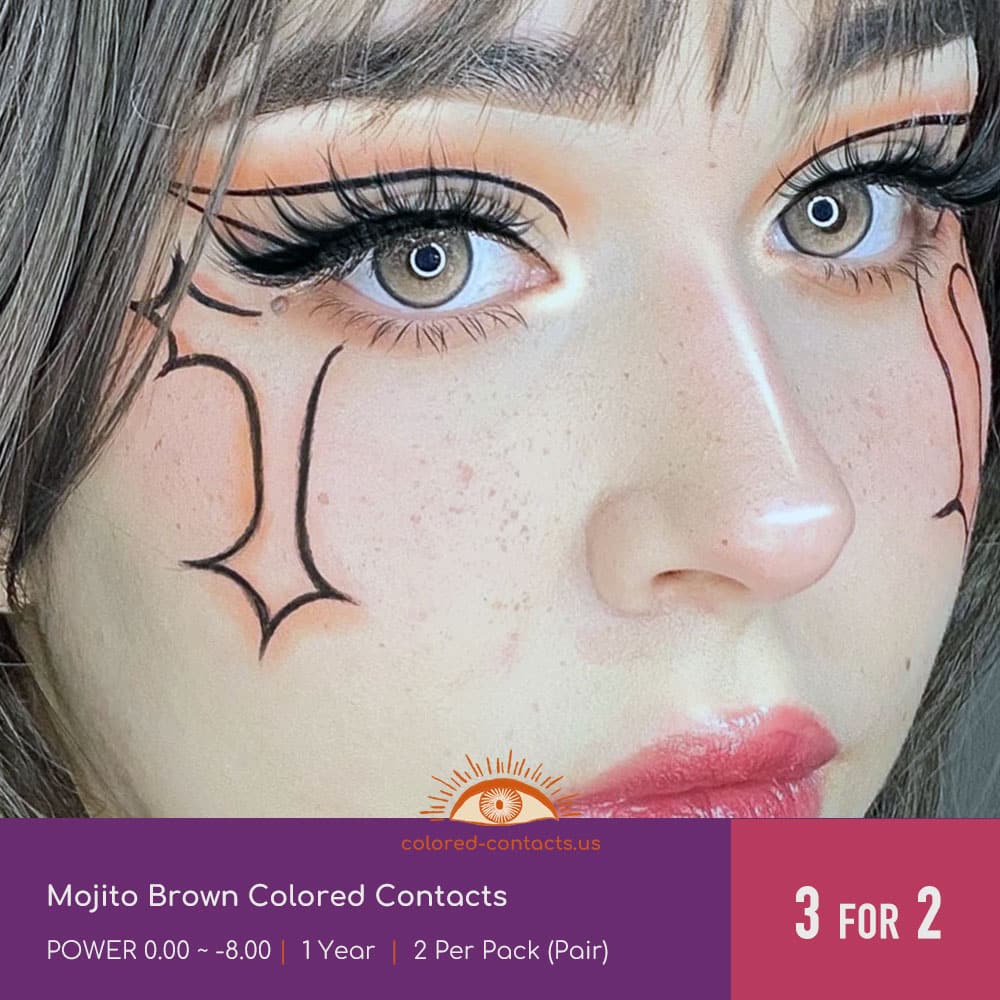 Mojito Brown Colored Contacts - thumbnail 2
