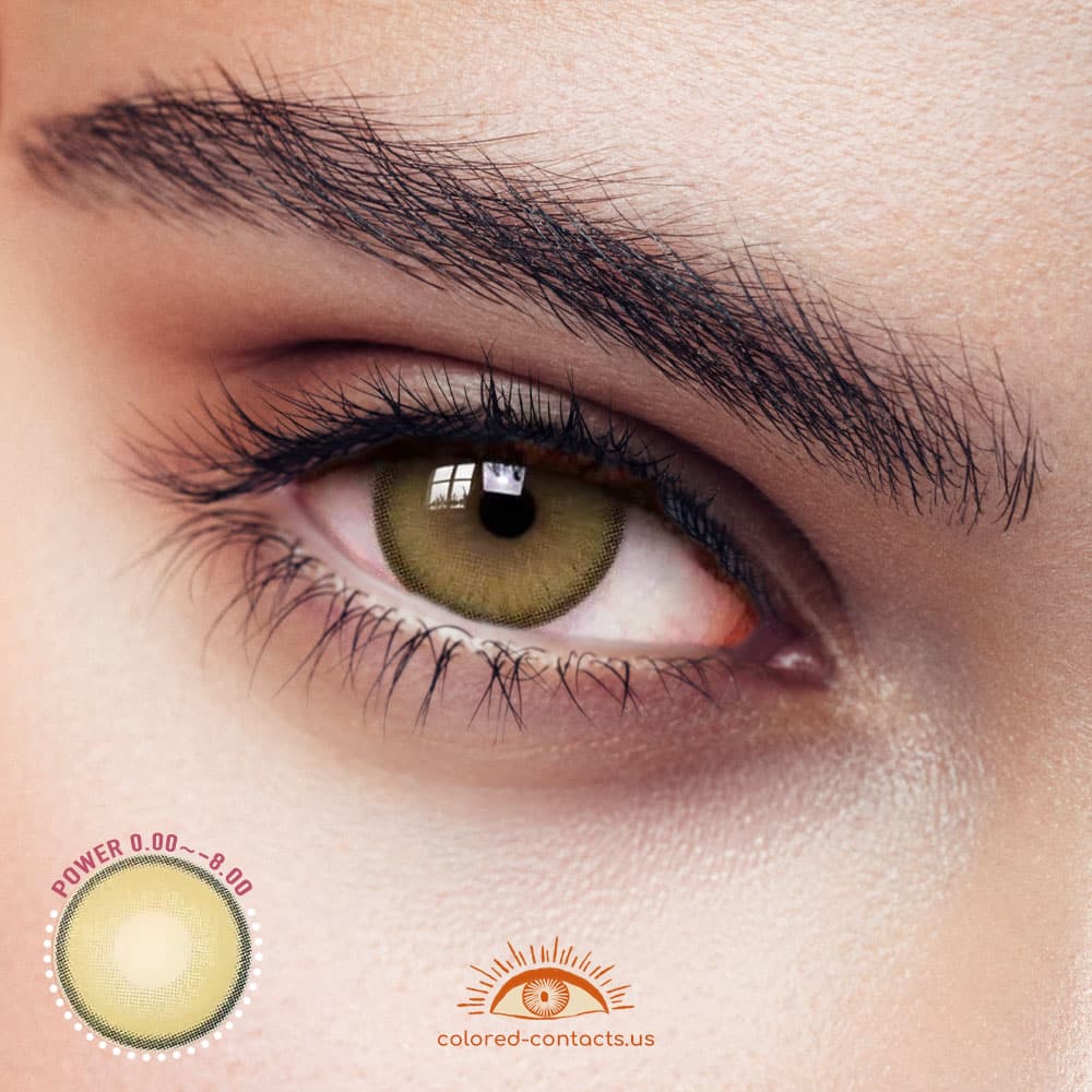 Mojito Green Colored Contacts - image 1