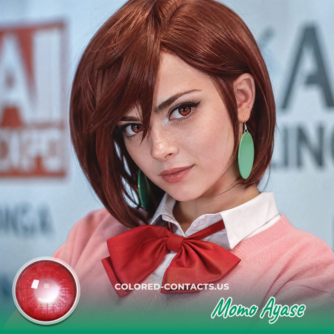 Momo Ayase Cosplay Contact Lenses - image 1
