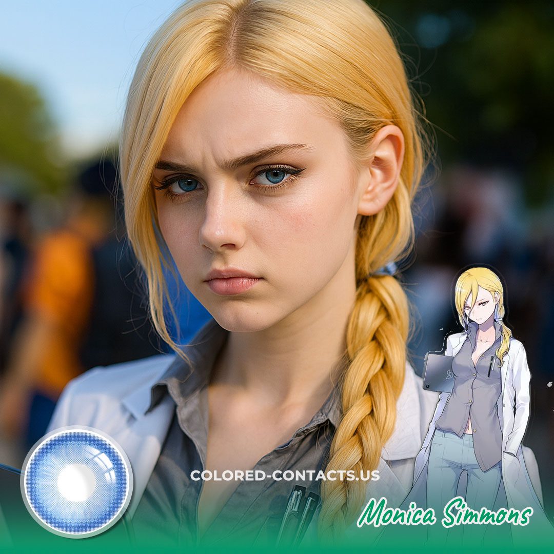 TS : Monica Simmons Cosplay Contact Lenses - image 1