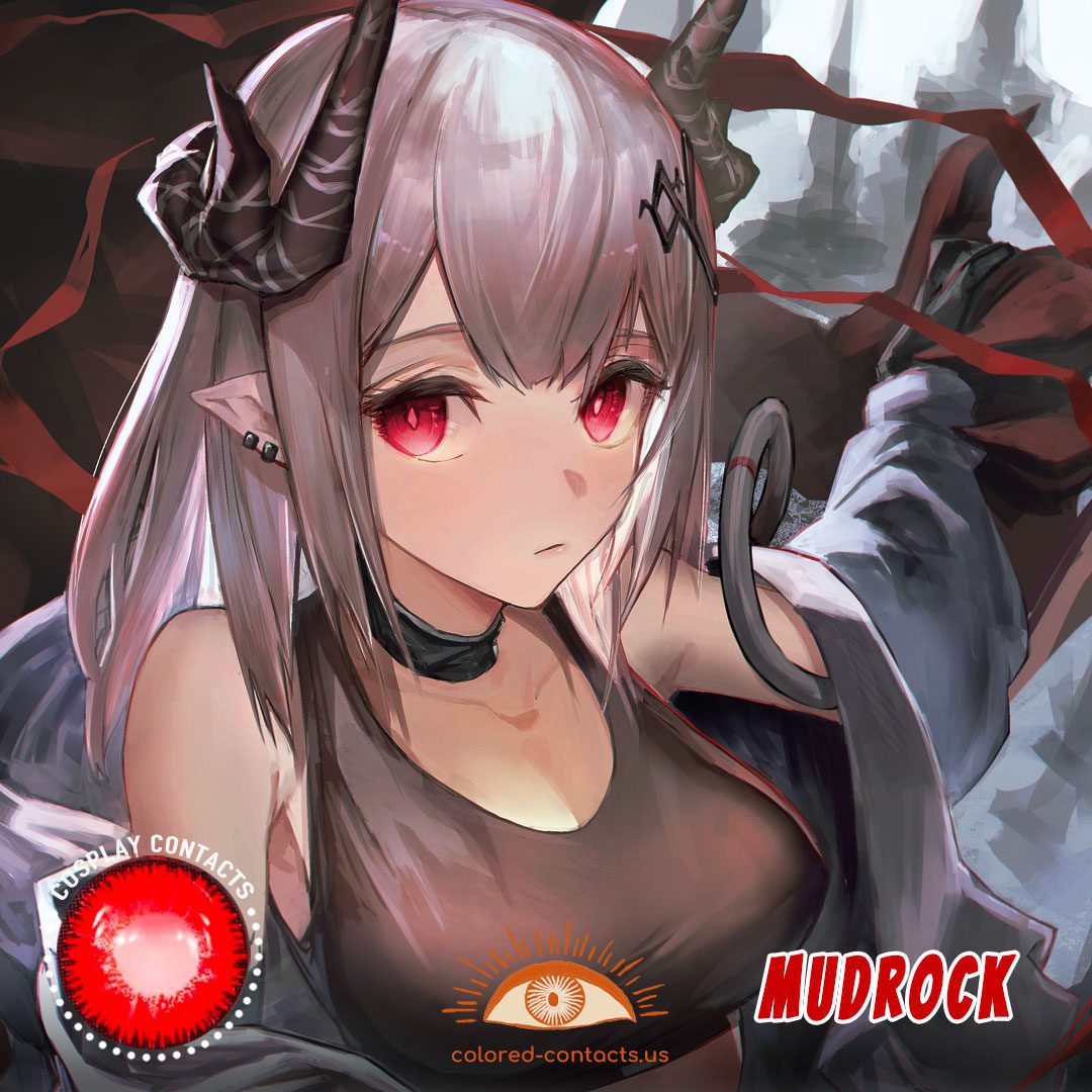 Arknights : Mudrock Cosplay Contact Lenses - image 1