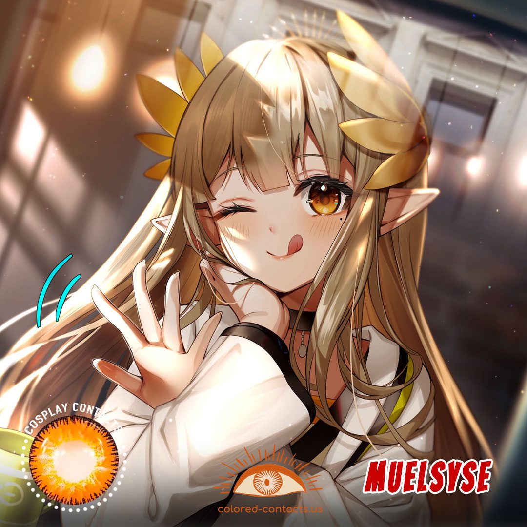 Arknights : Muelsyse Cosplay Contact Lenses - image 1