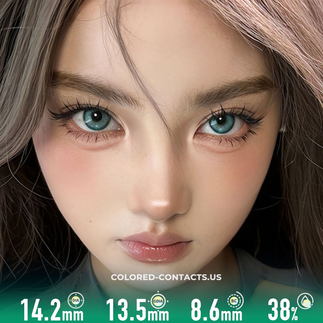 Mysterious Medusa Green Contact Lenses - image 1