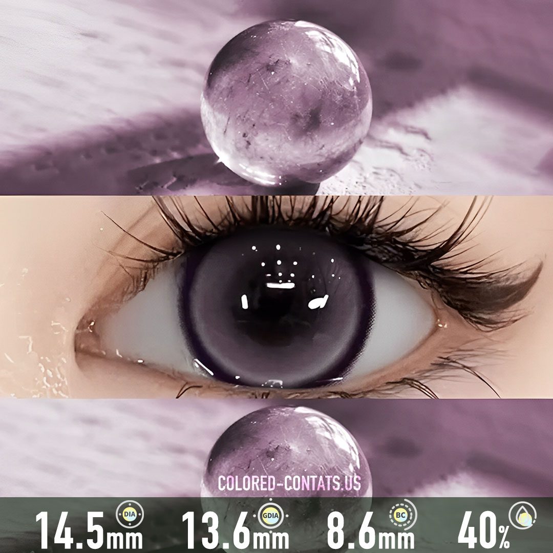 Mystic Grape Purple Contact Lenses - image 1