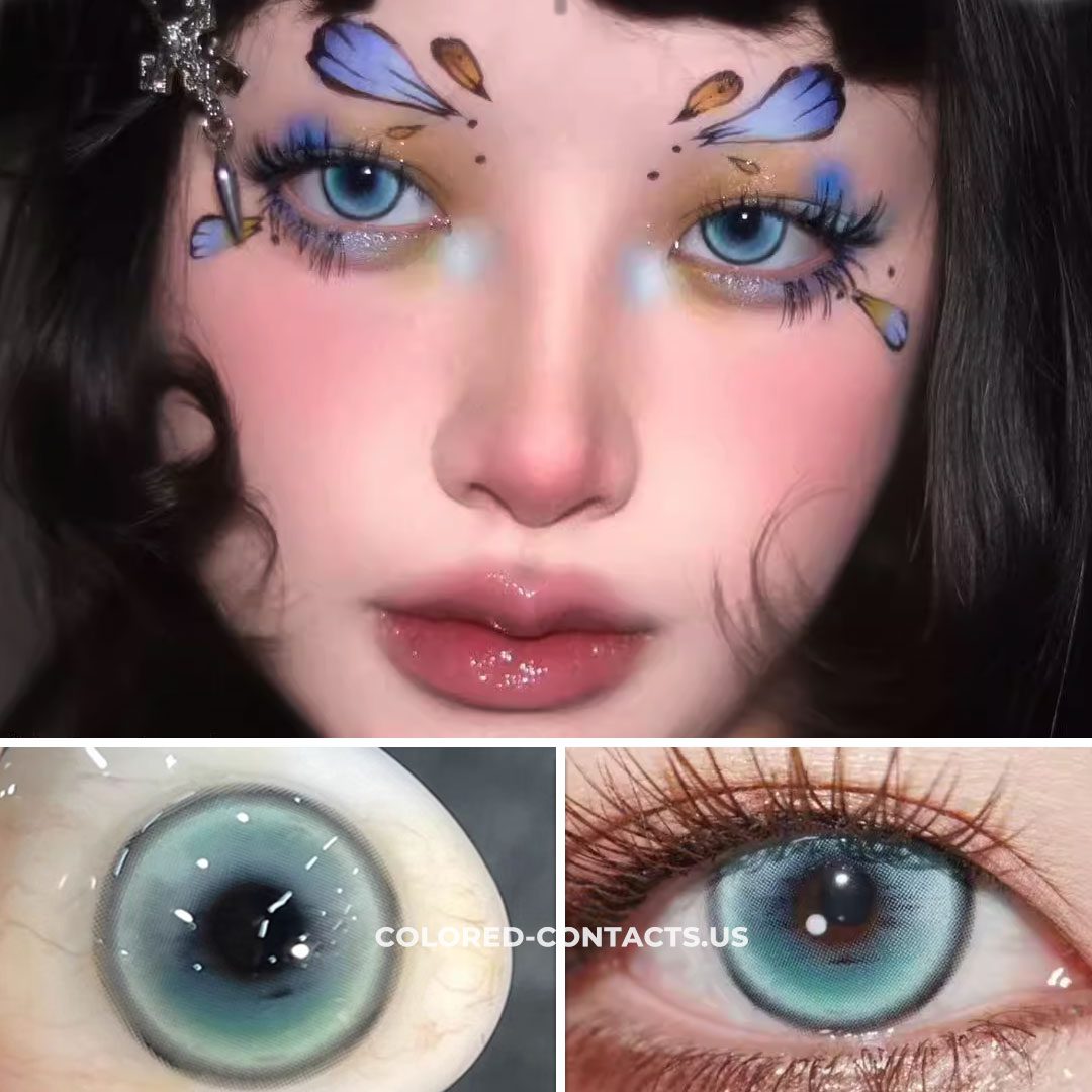 Mystic Ocean Aqua Colored Contacts | 4-Lens Pack - thumbnail 2