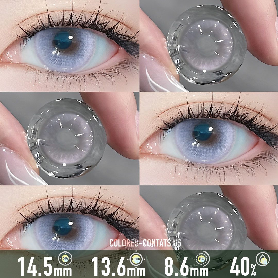 Mystic Touch Purple Contact Lenses - image 1