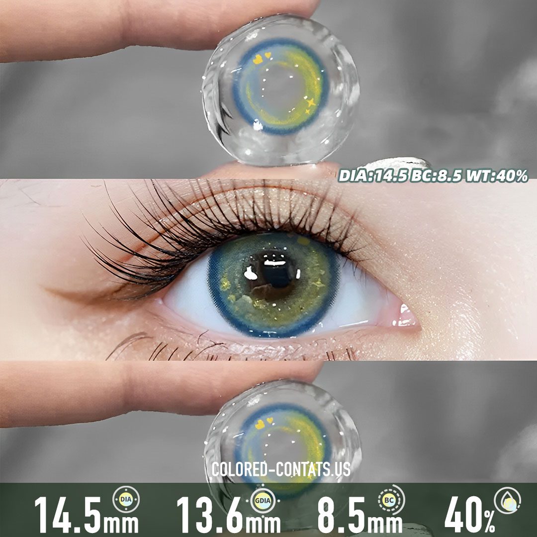 Mystical Brighton Turquoise Contact Lenses - image 1