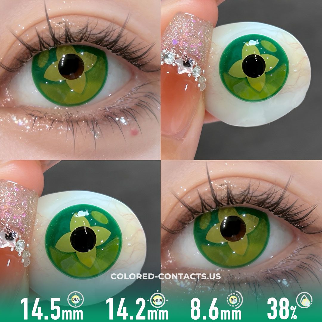 Nahida Cosplay Contact Lenses - New Version - thumbnail 2
