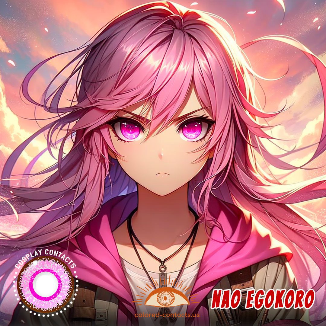 Nao Egokoro Cosplay Contact Lenses - image 1