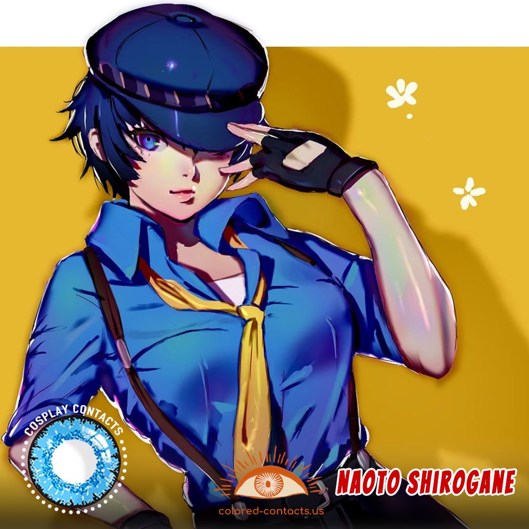 Persona : Naoto Shirogane Cosplay Contact Lenses - image 1