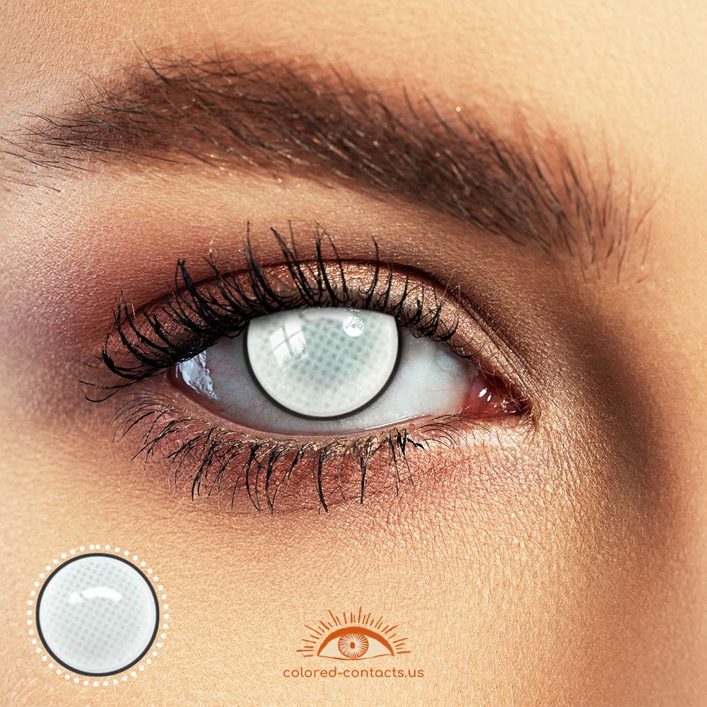 Pale Lavender Anime Cosplay Contact Lenses - thumbnail 2
