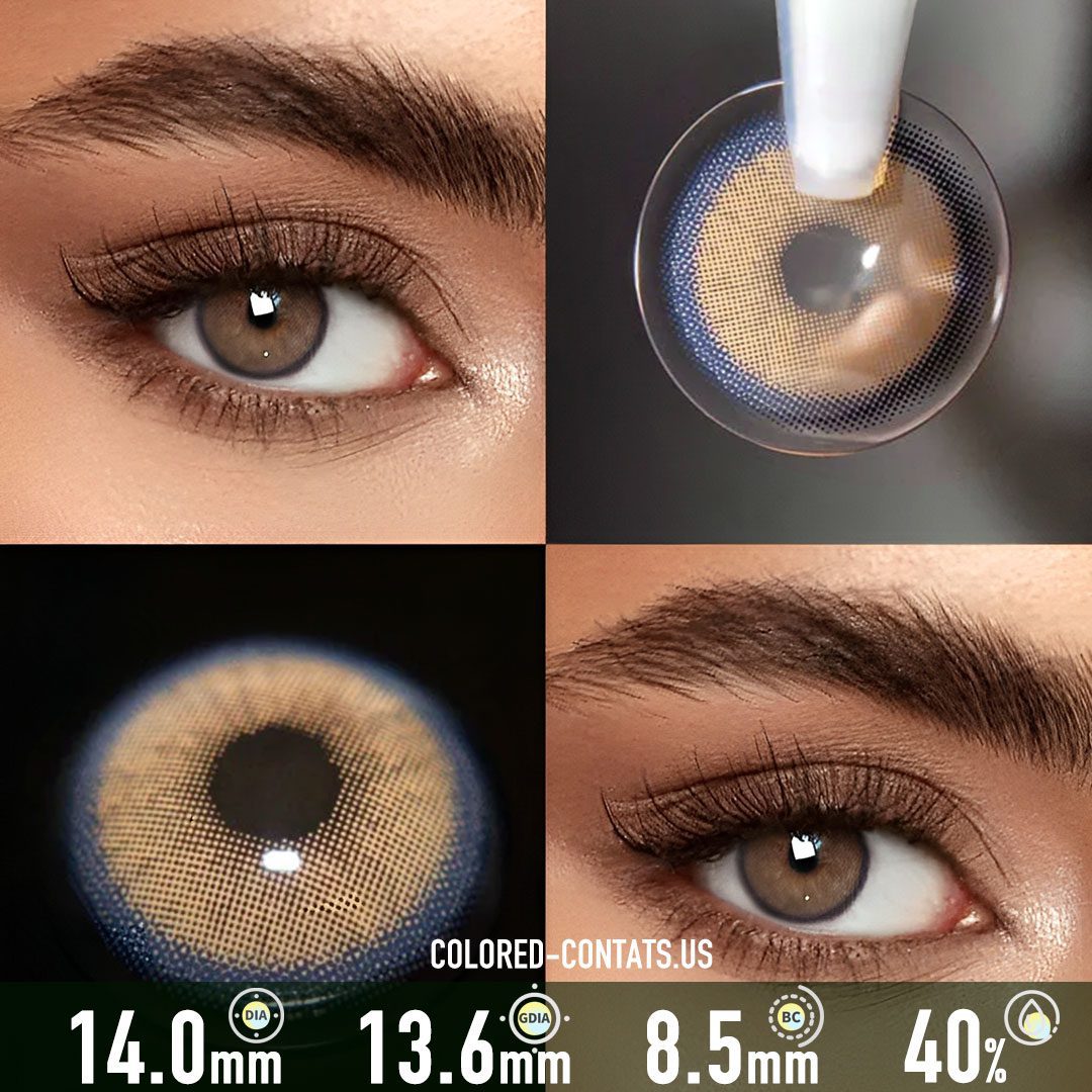 Neala Brown Contact Lenses - image 1