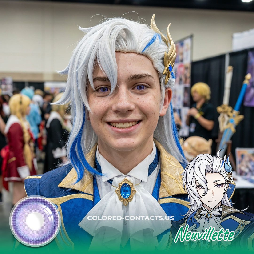 Neuvillette Cosplay Contact Lenses - image 1