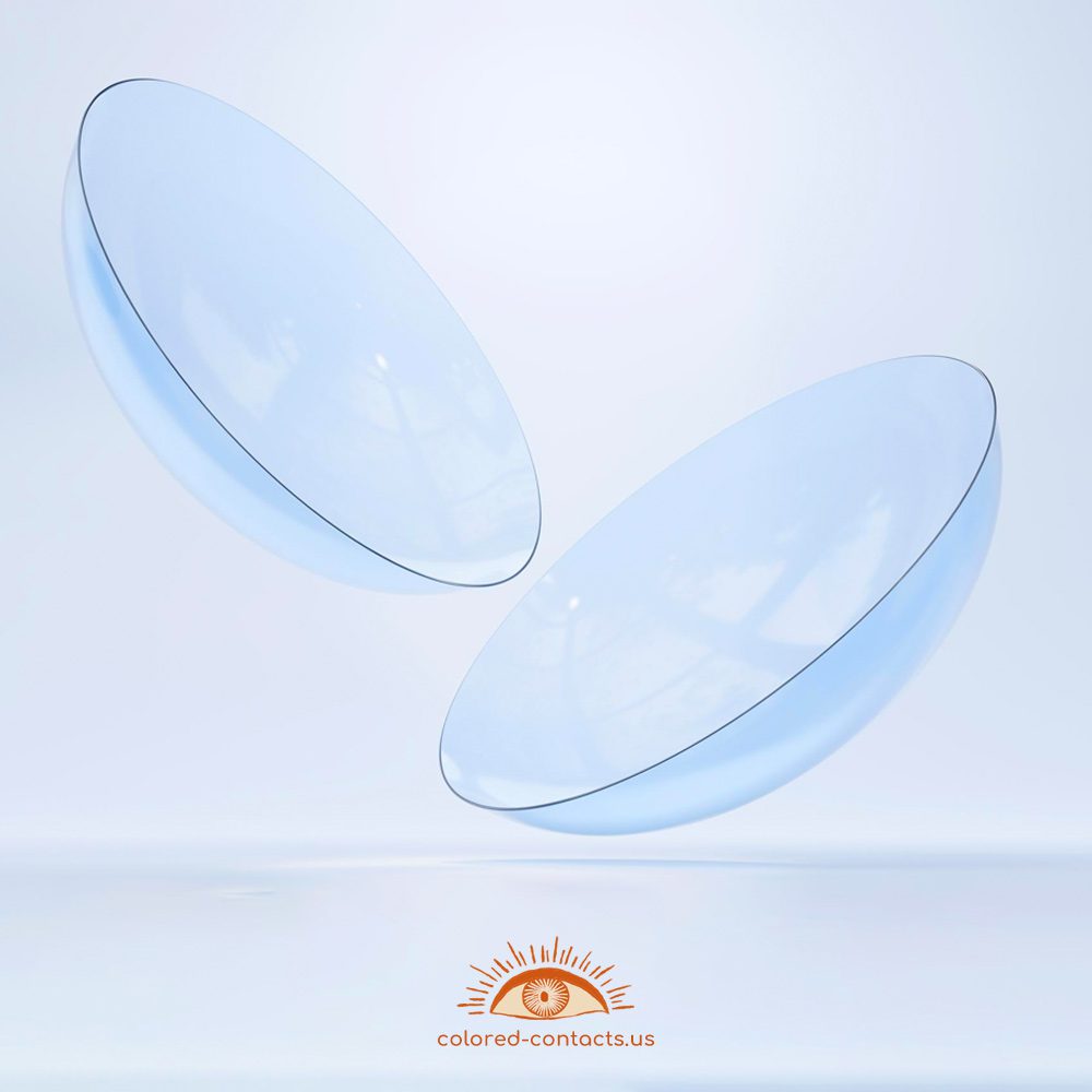 Yearly Disposable Clear Contact Lenses - image 1