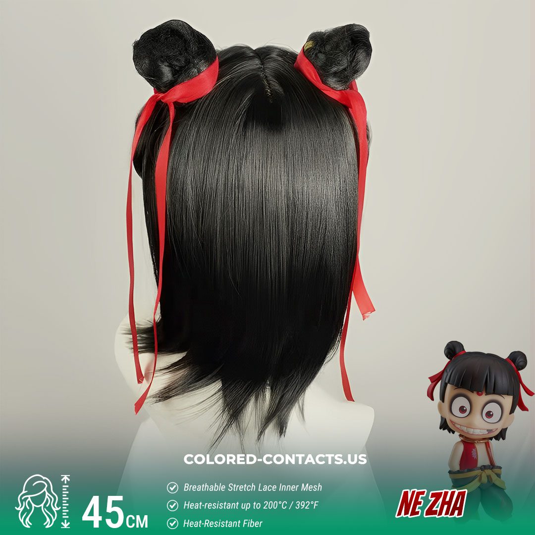 Ne Zha Cosplay Wig - thumbnail 3