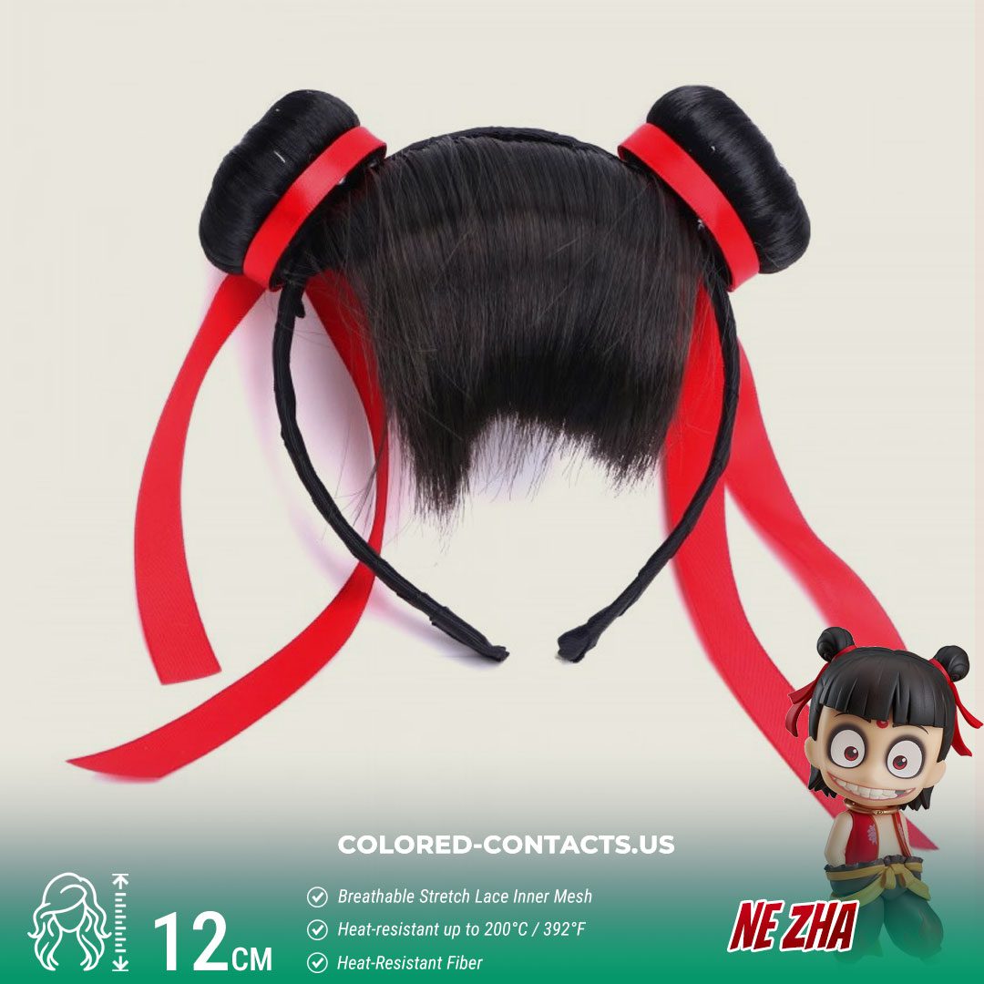 Ne Zha Cosplay Wig - thumbnail 7