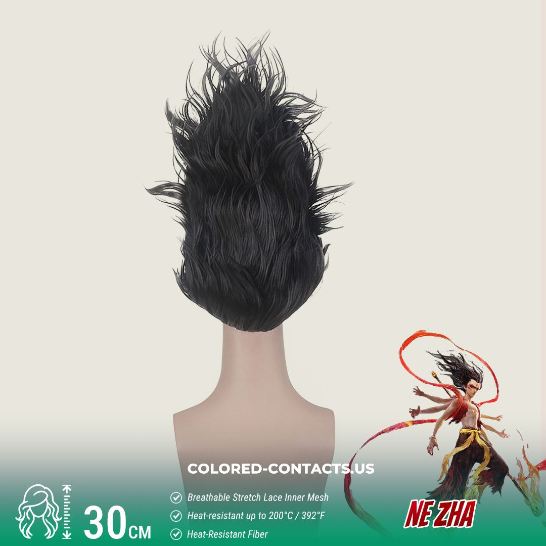 Ne Zha Cosplay Wig - thumbnail 5