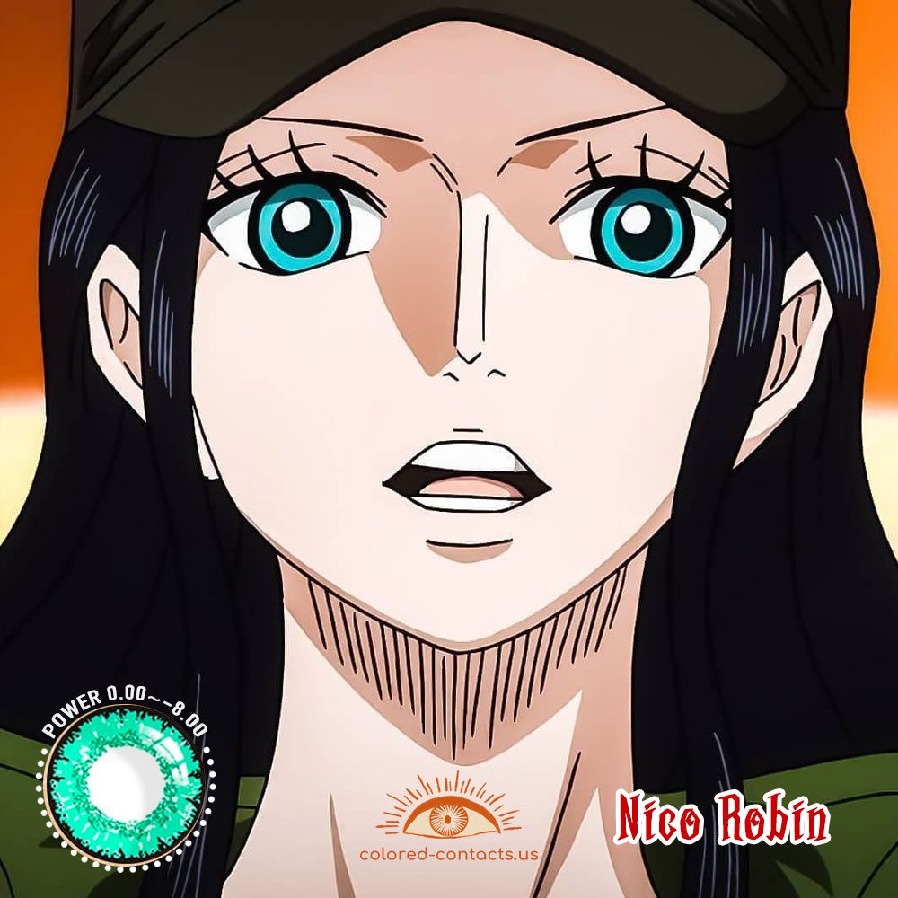 Nico Robin Cosplay Contact Lenses - image 1