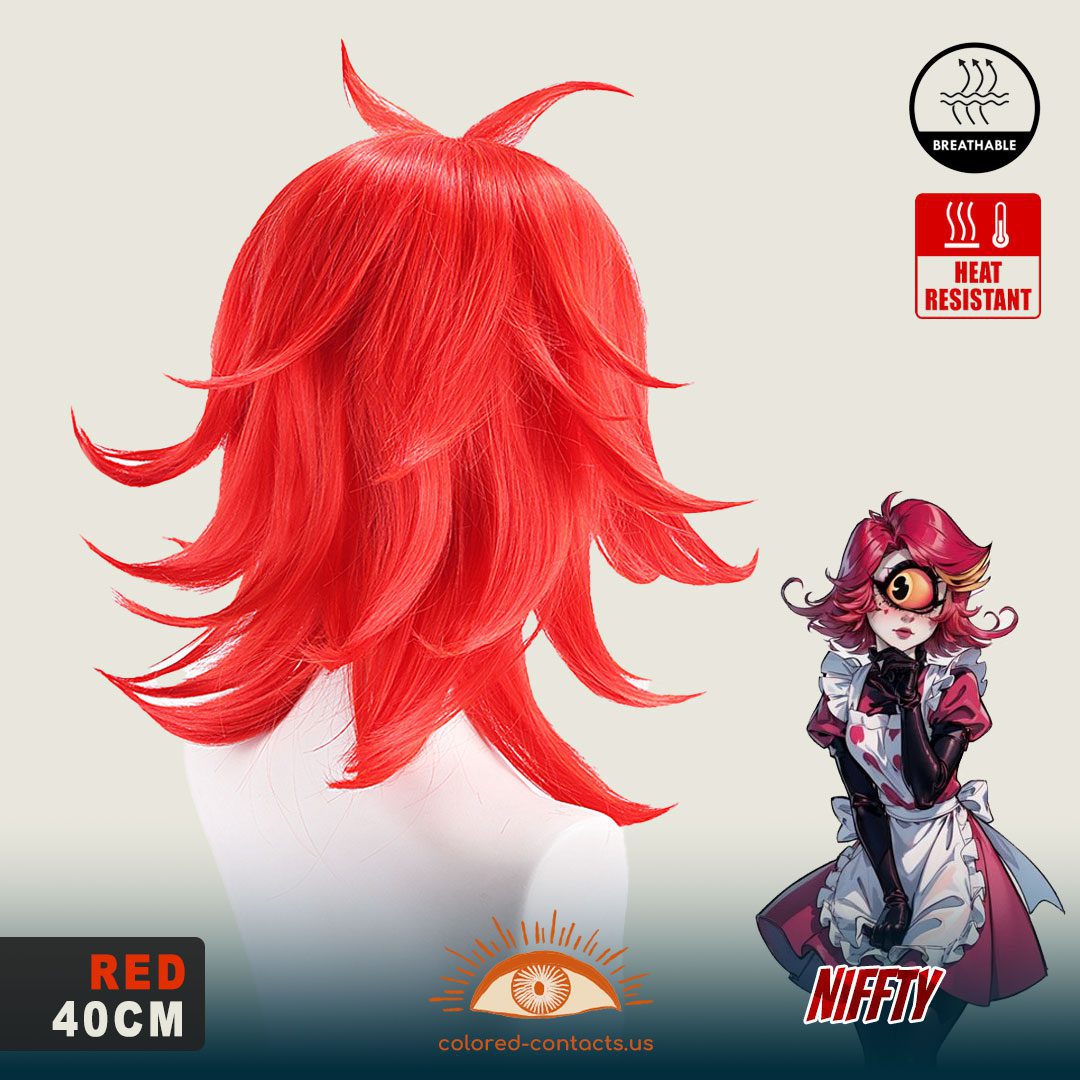 Hazbin Hotel: Niffty Cosplay Wig - thumbnail 2