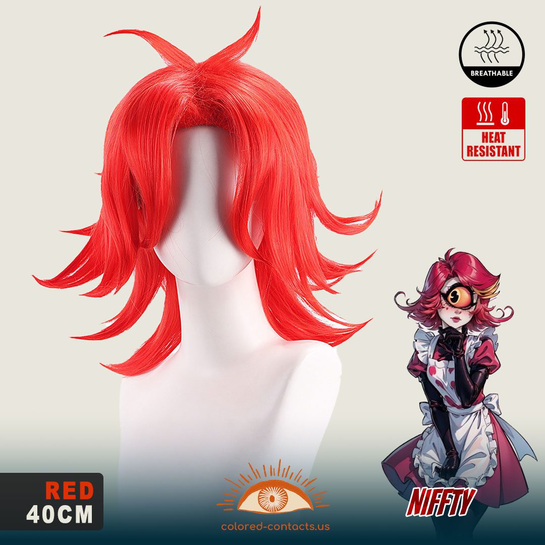 Hazbin Hotel: Niffty Cosplay Wig - thumbnail 3